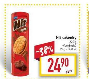 Billa Hit sušenky nabídka