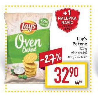 Billa Lay´s pečené nabídka