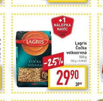 Billa Lagris čočka velkozrnná nabídka