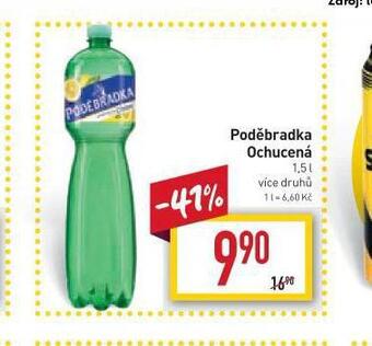Billa Poděbradka ochucená nabídka