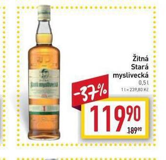 Billa Žitná stará myslivecká nabídka