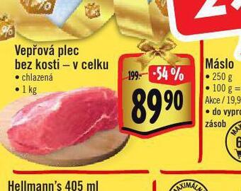 Albert Vepřová plec bez kosti nabídka