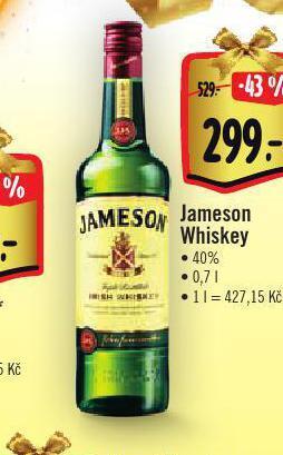 Albert Jameson whiskey nabídka