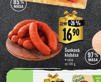Albert Šunková klobása nabídka