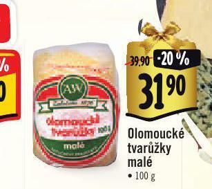 Albert Olomoucké tvarůžky nabídka