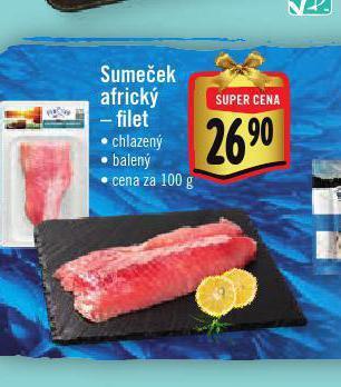 Albert Sumeček africký - filet nabídka