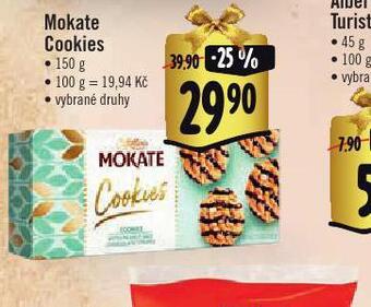 Albert Mokate cookies nabídka
