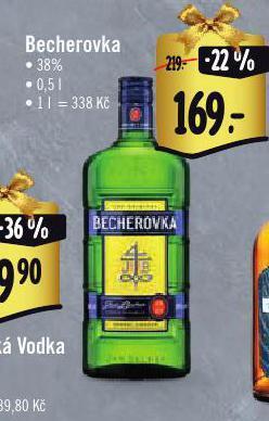Albert Becherovka nabídka