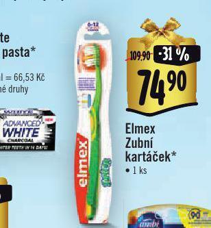 Albert Elmex zubní kartáček nabídka