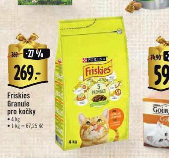 Albert Friskies granule pro kočky nabídka