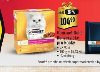 Albert Gourmet gold konzervičky pro kočky nabídka