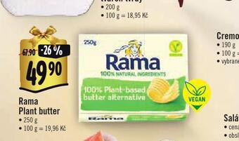 Albert Rama plant butter nabídka