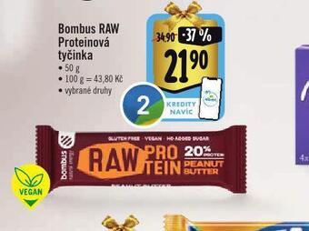 Albert Bombus raw proteinová tyčinka nabídka