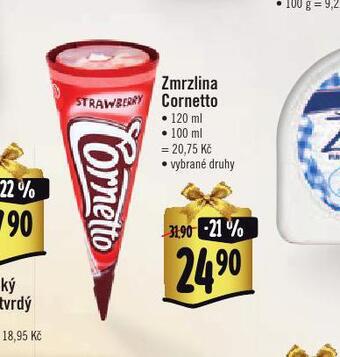 Albert Zmrzlina cornetto nabídka