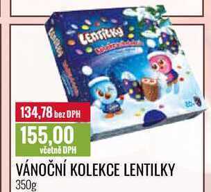 Ratio Vánoční kolekce lentilky, 350 g nabídka