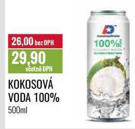 Ratio Kokosová voda 100%, 500 ml nabídka