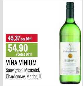 Ratio Vína vinium, 1 l nabídka