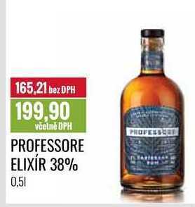 Ratio Professore elixír 38%, 0,5 l nabídka