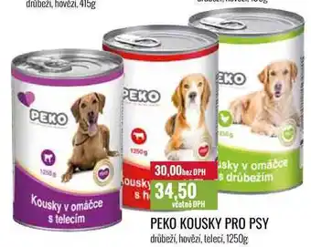 Ratio Peko kousky pro psy, 1250g nabídka