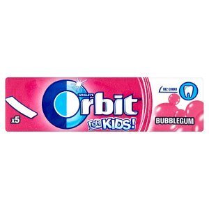 Ratio Wrigley's orbit for kids! žvýkačka bez cukru s ovocnou příchutí 13g nabídka