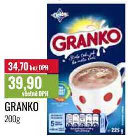 Ratio Granko 200g nabídka