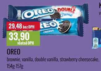 Ratio Oreo 154g-157g nabídka