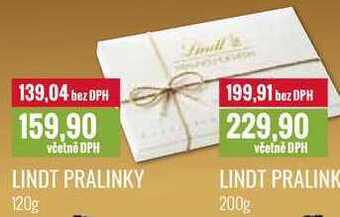 Ratio Lindt pralinky 120g nabídka