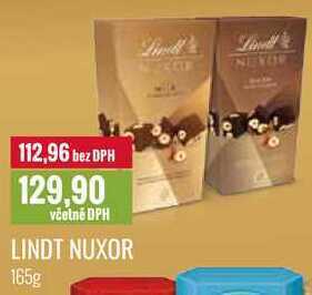 Ratio Lindt nuxor 165g nabídka