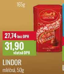 Ratio Lindor 50g nabídka