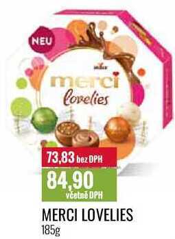 Ratio Merci lovelies 185g nabídka