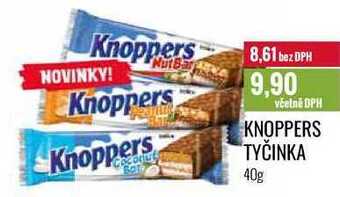 Ratio Knoppers tyčinka 40g nabídka