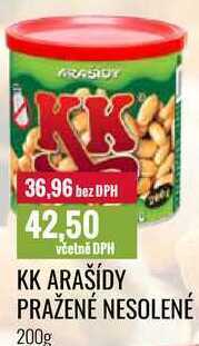 Ratio Kk arašídy pražené nesolené 200g nabídka