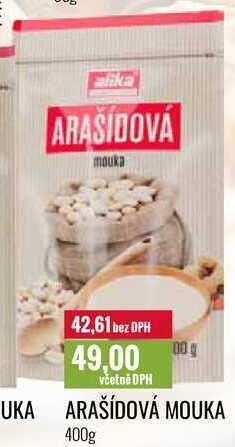 Ratio Arašídová mouka 400g nabídka