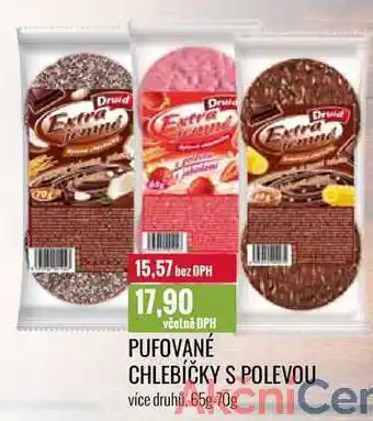 Ratio Pufované chlebíčky s polevou 65-70g nabídka