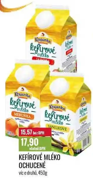 Ratio Kefírové mléko ochucené 450g nabídka