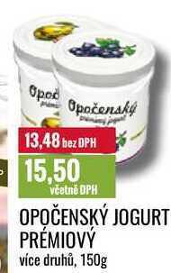 Ratio Opočenský jogurt prémiový 150g nabídka