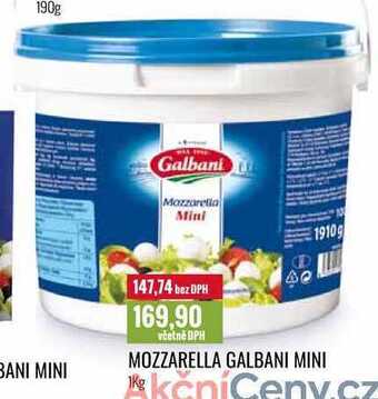 Ratio Mozzarella galbani mini 1 kg nabídka