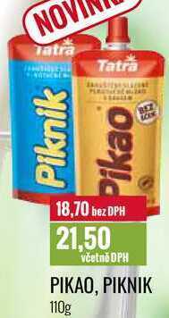 Ratio Pikao, piknik 110g nabídka