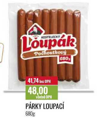 Ratio Párky loupací 680g nabídka