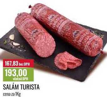 Ratio Salám turista cena za 1kg nabídka