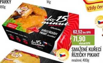 Ratio Smažené kuřecí řízečky pikant 400g nabídka