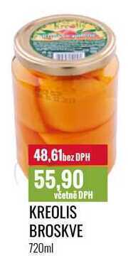 Ratio Kreolis broskve 720ml nabídka