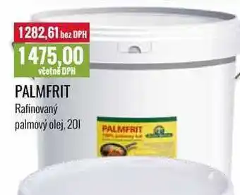 Ratio Palmfrit rafinovaný palmový olej, 20 l nabídka