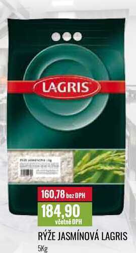 Ratio Rýže jasmínová lagris 5kg nabídka