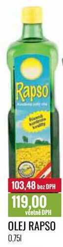 Ratio Olej rapso 0,75 l nabídka