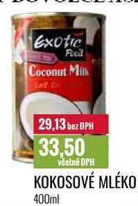 Ratio Kokosové mléko 400ml nabídka