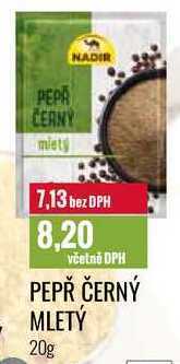 Ratio Pepř černý mletý 20g nabídka