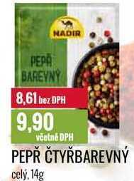 Ratio Pepř čtyřbarevný cely, 14g nabídka