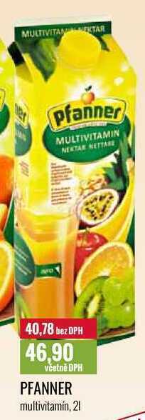 Ratio Pfanner multivitamin, 2 l nabídka