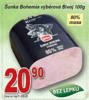 Hruška Bivoj šunka bohemia výběrová 100g nabídka